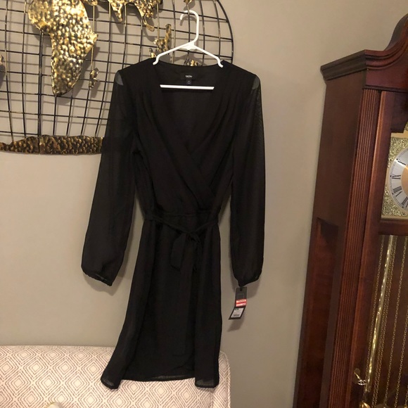 Mossimo Supply Co. Dresses & Skirts - NWT black faux wrap dress